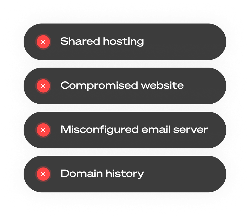 Block reasons visual