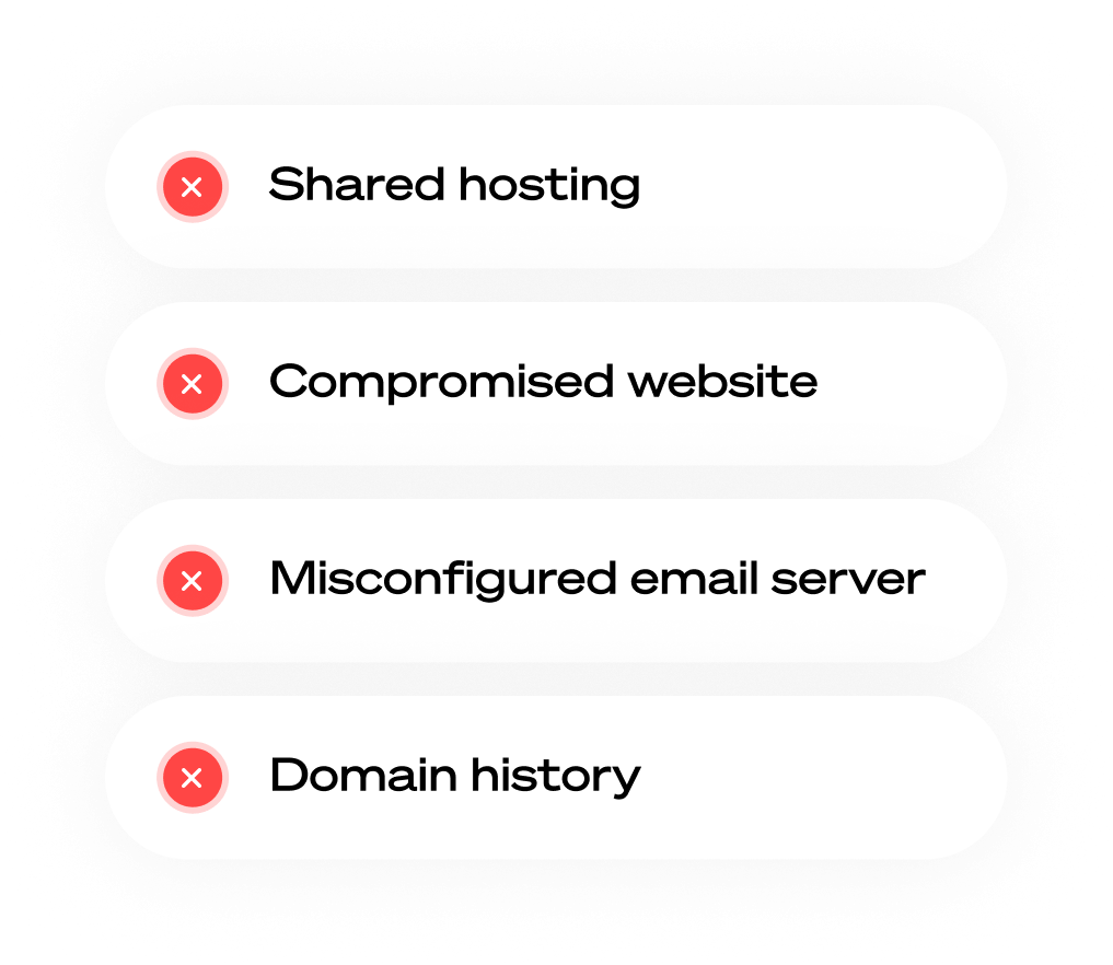 Block reasons visual