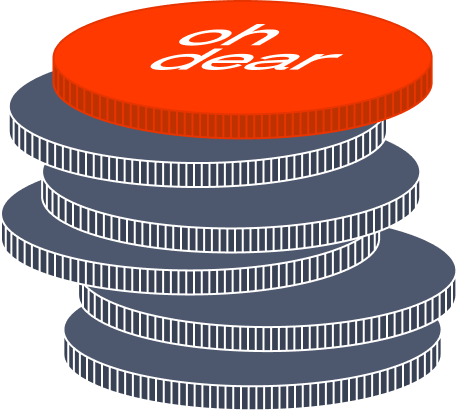 Illustration of coins representing flexible AI provider payment options