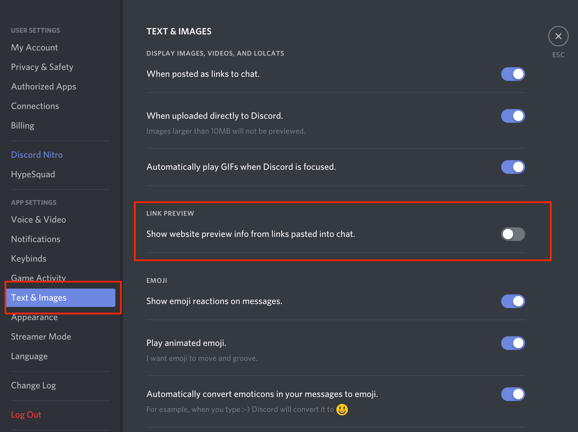 What is Discord only showing parts of the notification? - Oh Dear