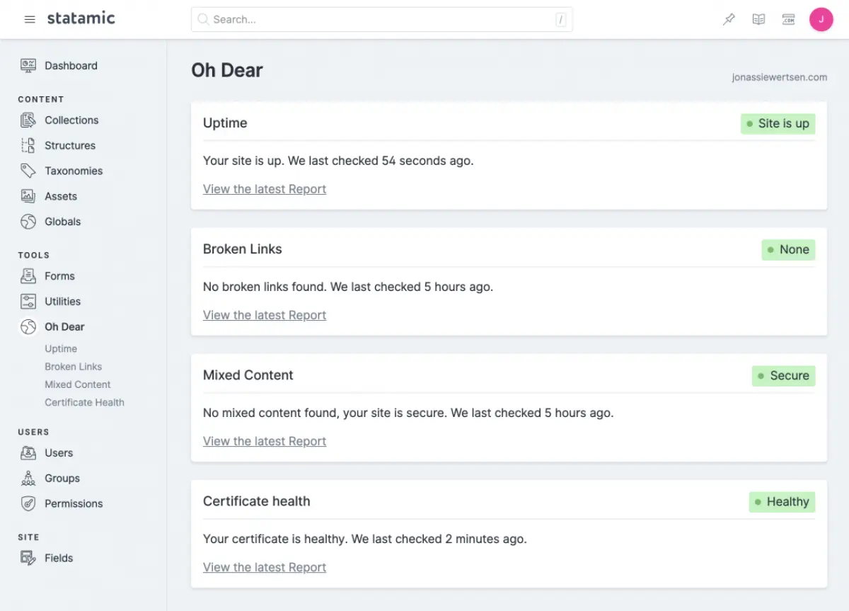 Statamic Plugin